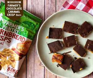 Farmer's Chocolate Caramel Crisp Bars Recipe