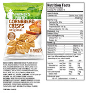 Farmer's Pantry Original Cornbread Crisps Nutrition