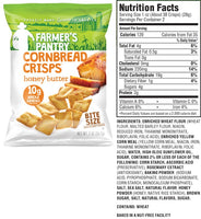 Honey Butter/ Original/ Jalapeño Bite Size Cornbread Crisps Variety Pack, 2 oz (24 Pack)