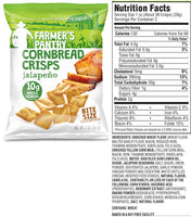 Honey Butter/ Original/ Jalapeño Bite Size Cornbread Crisps Variety Pack, 2 oz (24 Pack)