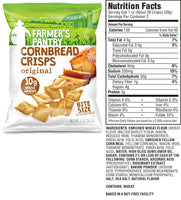 Honey Butter/ Original/ Jalapeño Bite Size Cornbread Crisps Variety Pack, 2 oz (24 Pack)